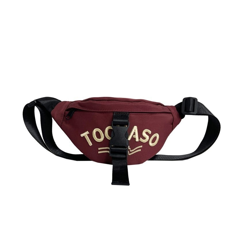 Dječja crossbody torba s motivom slova, od kombiniranog materijala, poliester podstava, otporna na habanje, za vrtić