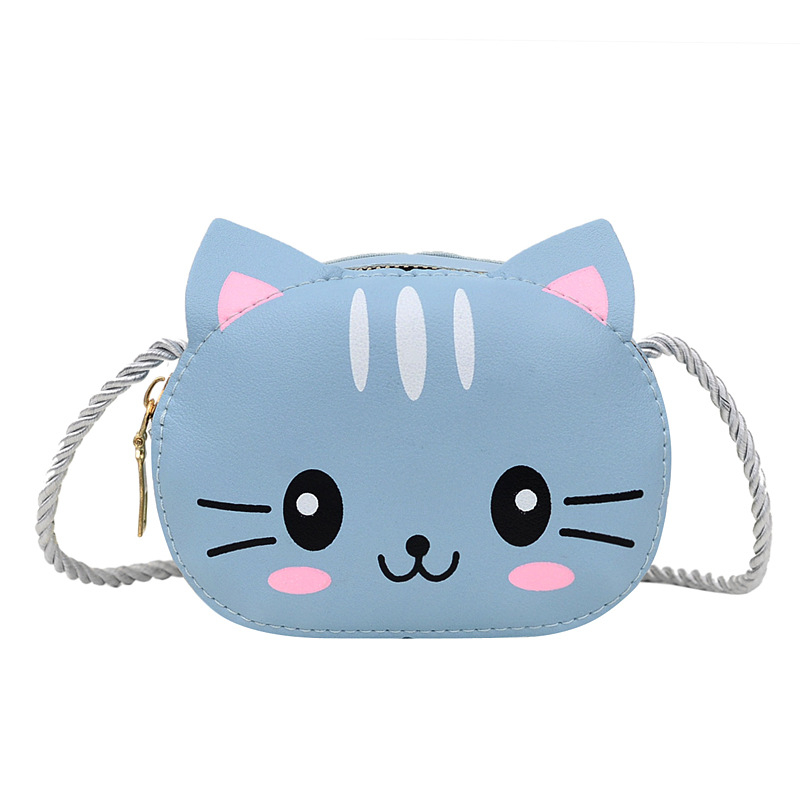 Dječja mini crossbody torbica s motivom zeca, PU koža, zatvarač, otporna na habanje i zaštita od krađe, s jednim naramenicom