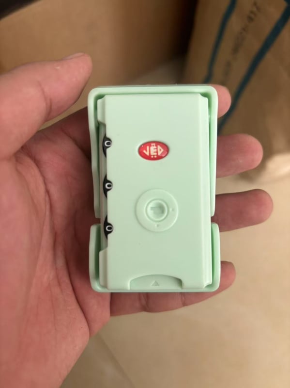 Aksesoar za bravu kofera, ABS materijal, proljeće 2025, gradski jednostavan stil, funkcija: druga