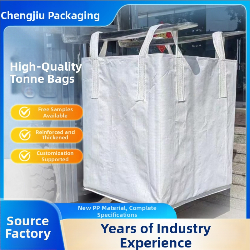 Tonová taška zo sieťoviny z PP, odolná voči opotrebeniu a posilnená hrubými popruhmi, pre prepravné balenie; tlač loga; nosnosť 1–2 t; značka Sincerity