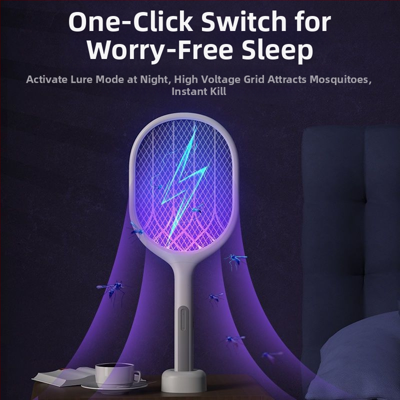 Električna mreža za komarce – punjiva, sigurna na dodir, kućna uporaba