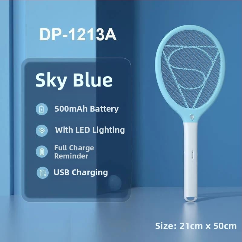 Električna mreža za komarce – punjiva, sigurna na dodir, kućna uporaba