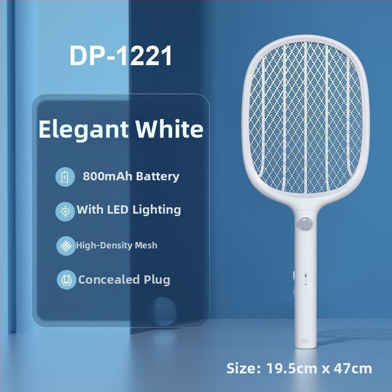 Električna mreža za komarce – punjiva, sigurna na dodir, kućna uporaba