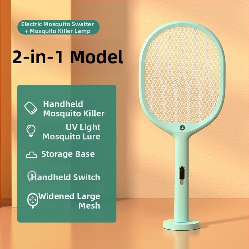 Električna mreža za komarce – punjiva, sigurna na dodir, kućna uporaba