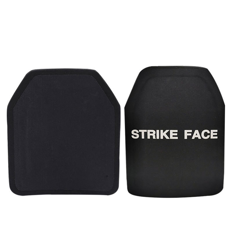 Гръдна бронепластина – керамична, NIJ III/IV, Материали: PE, алумина, SiC; Тегло: 2500 g