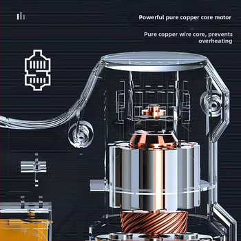 Високонапорна домашна водна пушка за миене на автомобили – медна глава, ABS дръжка, 30 бара, разпръскване на 6–8 м, подходяща за миене на автомобили и поливане в градината