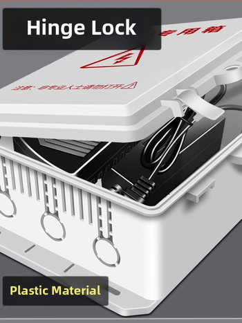 Външна пластмасова водоустойчива електрическа кутия за разпределение и измерване, свързваща кутия — индустриално наблюдение