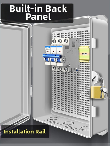 Външна пластмасова водоустойчива електрическа кутия за разпределение и измерване, свързваща кутия — индустриално наблюдение