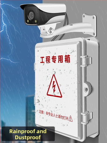 Външна пластмасова водоустойчива електрическа кутия за разпределение и измерване, свързваща кутия — индустриално наблюдение