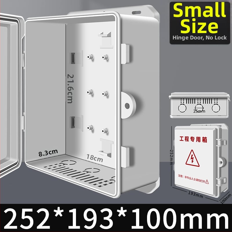 Външна пластмасова водоустойчива електрическа кутия за разпределение и измерване, свързваща кутия — индустриално наблюдение