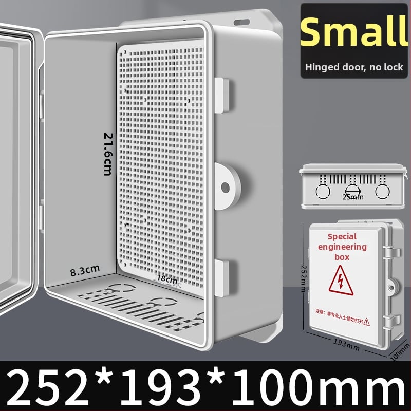 Външна пластмасова водоустойчива електрическа кутия за разпределение и измерване, свързваща кутия — индустриално наблюдение