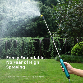 Електрическа пръскачка с атомизиращ накрайник, пластмасов корпус – Krish, за озеленяване, домашно градинарство и селскостопански нужди