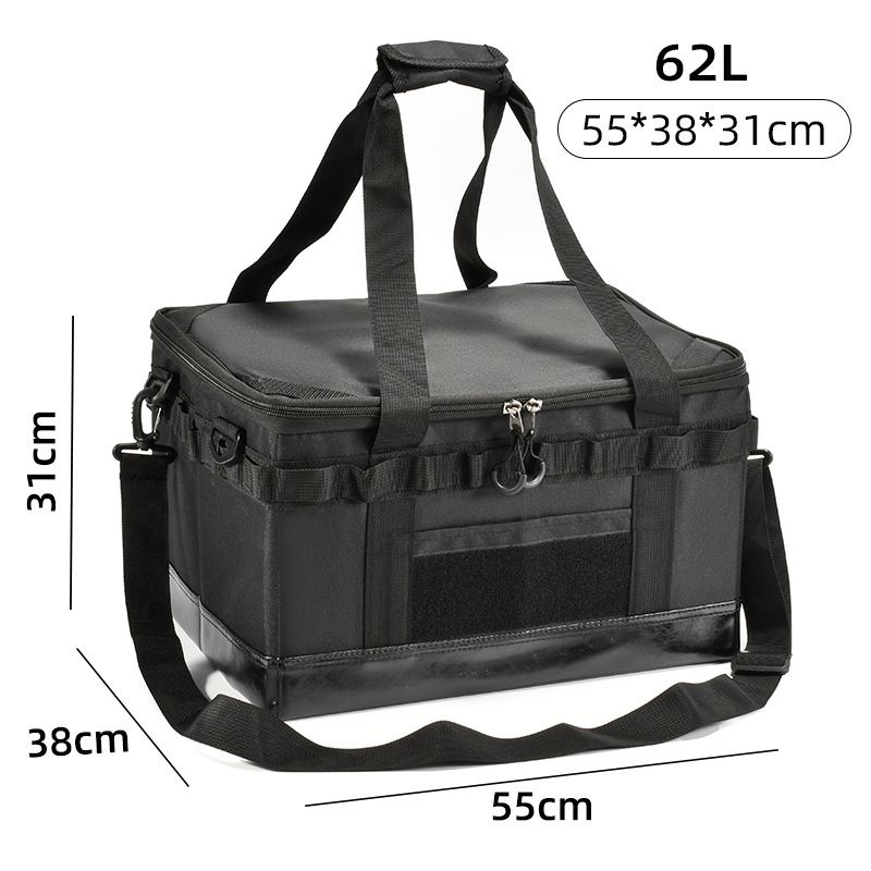 Cutie de scule din țesătură pentru mașină – cutie de depozitare pentru exterior, impermeabilă, structură dublu-strat consolidată