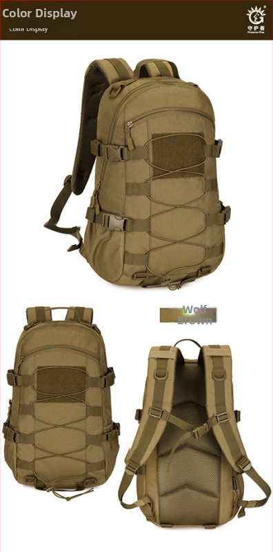 Rucsac tactic pentru outdoor pentru drumeții și camping - material Oxford, respirabil, rezistent la uzură, extensibil, căptușeală din pânză