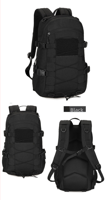 Rucsac tactic pentru outdoor pentru drumeții și camping - material Oxford, respirabil, rezistent la uzură, extensibil, căptușeală din pânză