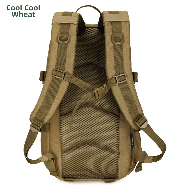 Rucsac tactic pentru outdoor pentru drumeții și camping - material Oxford, respirabil, rezistent la uzură, extensibil, căptușeală din pânză