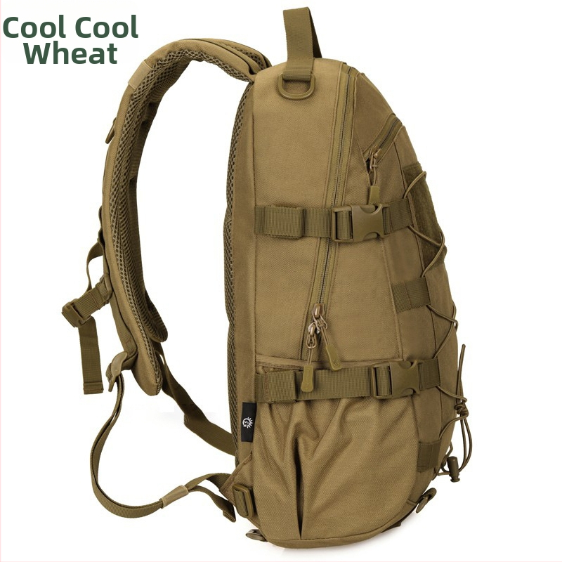 Rucsac tactic pentru outdoor pentru drumeții și camping - material Oxford, respirabil, rezistent la uzură, extensibil, căptușeală din pânză