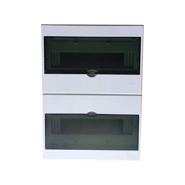 Разпределителна кутия със скрита инсталация тип C, пластмасова водоустойчива за външен монтаж, 2-46 вериги, електрически контрол