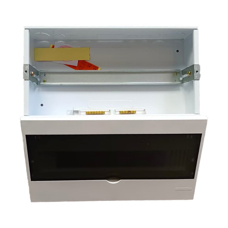 Разпределителна кутия със скрита инсталация тип C, пластмасова водоустойчива за външен монтаж, 2-46 вериги, електрически контрол