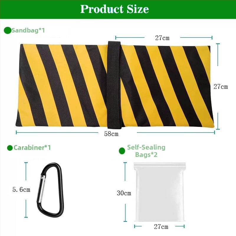 Контрбаланс пясъчни торби за фотография — максимално натоварване 2–5 кг; материал: Друг; тегло: 0,3 кг; марка: xinyi