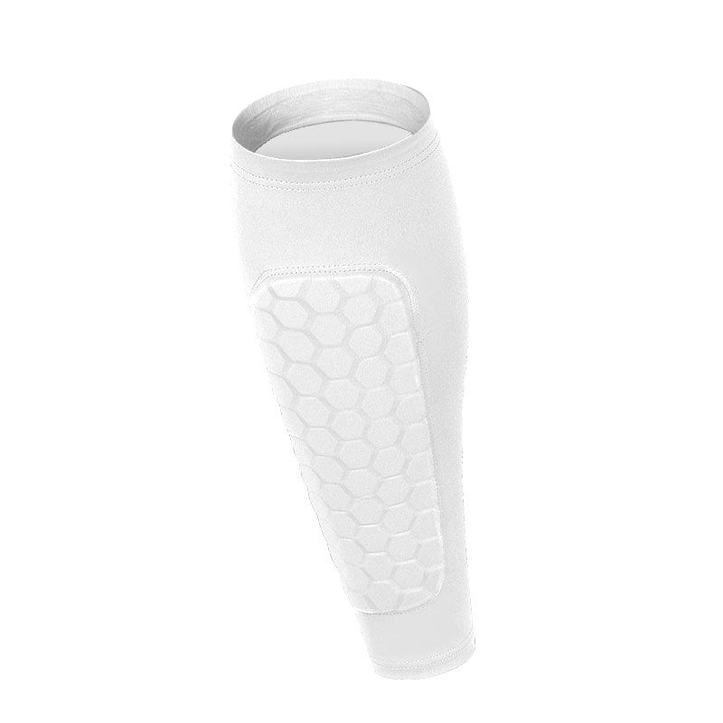 Юношески протектори за прасци с пчелно-мрежест дизайн – за футбол, баскетбол, тичане и колоездене – дишащи полиестров/SPandex