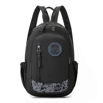 Rucsac de bărbați — multifuncțional pentru oraș și drumeții, respirabil și rezistent la uzură, din nylon (Capacitate <20L; Material: Nylon; Caracteristici: Respirabil, Impermeabil, Rezistent la uzură; Model solid)