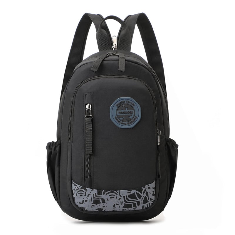 Rucsac de bărbați — multifuncțional pentru oraș și drumeții, respirabil și rezistent la uzură, din nylon (Capacitate <20L; Material: Nylon; Caracteristici: Respirabil, Impermeabil, Rezistent la uzură; Model solid)