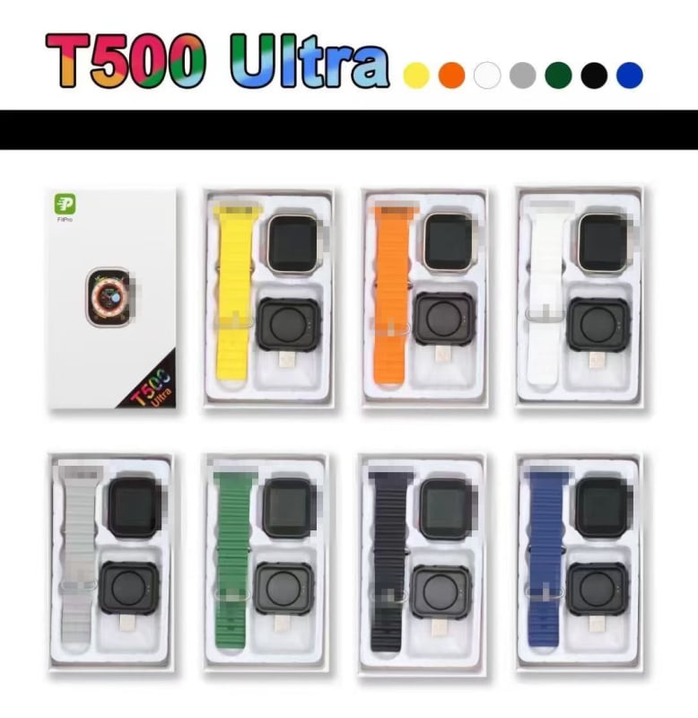 T500Ultra pametni sat: Bluetooth pozivi, praćenje otkucaja srca, mjerenje krvnog tlaka, mjerenje zasićenja kisikom u krvi, pedometar