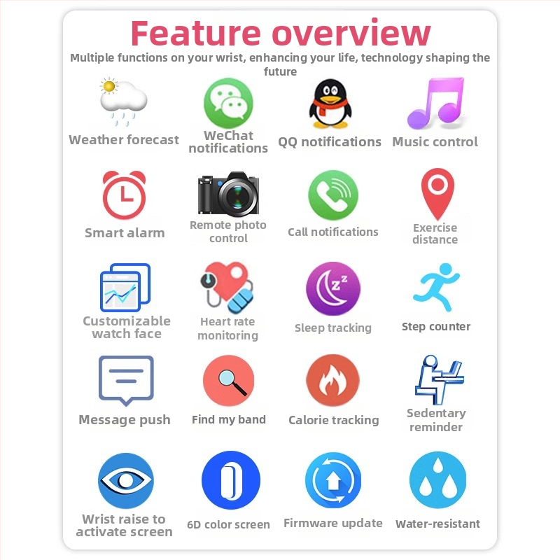 M8 nutikas käevõru: sammulugeja, südame löögisagedus, vererõhk, hapniku tase ja une jälgimine; Bluetooth ja Android ühilduvus; silikoonriba; aku kestvus kuni 7 päeva; igapäevane veekindlus