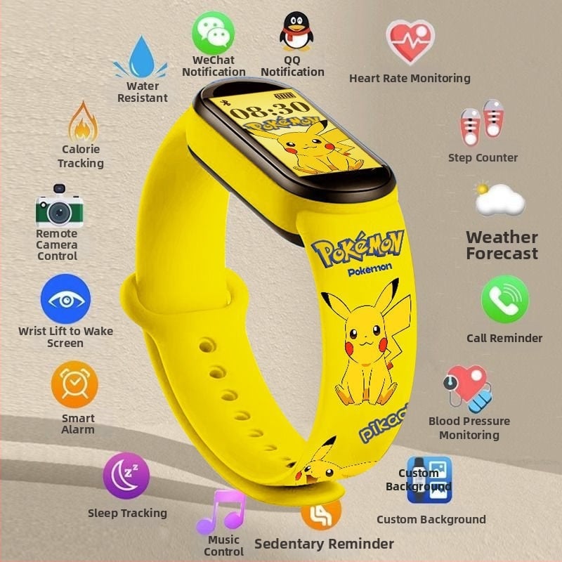 M8 pametni narukvica: brojanje koraka, otkucaji srca, krvni tlak, SpO2 i praćenje sna; Bluetooth s Android kompatibilnošću; silikonska narukvica; do 7 dana trajanja baterije; dnevna vodootpornost