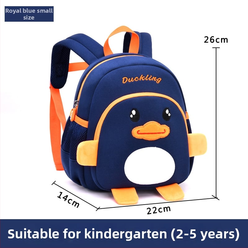 Lasteaedade seljakott pardi tikandiga, hingav, veekindel, ultra-kerge, õhupadi õlarihmadel