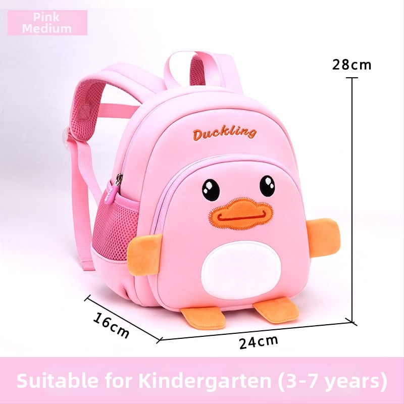 Lasteaedade seljakott pardi tikandiga, hingav, veekindel, ultra-kerge, õhupadi õlarihmadel