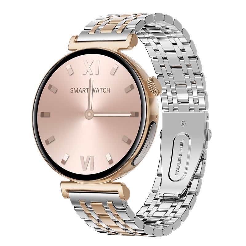 JA02 Pametni sat s AMOLED zaslonom, Bluetooth pozivi, EKG, tjelesna temperatura i zasićenost krvlju kisikom, za žene