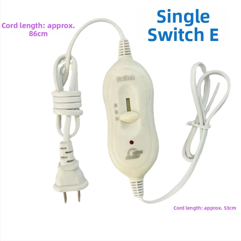 Аксесоар за превключвател на електрическо одеяло с терморегулация — единично/двойно управление, подходящо за одеяло до 10 м²