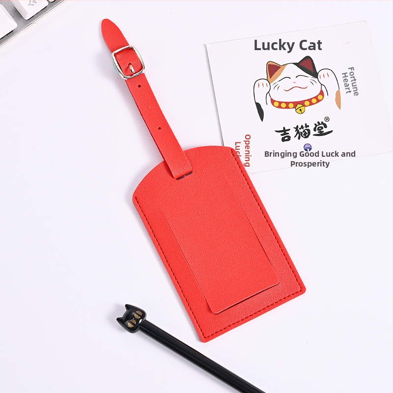 Batožinová štítka s oknom – PU koža, Bowei, rekreačný cestovný štýl, jednobarevný vzor, vodotesná, ochrana proti krádeži, ochrana proti podvodom