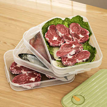 Cutie de depozitare pentru găluște – multistrat, material alimentar, etanșă, menține prospețimea, pentru frigider și congelator