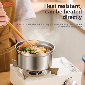 Кръгла кутия за обяд от 304 неръждаема стомана със силиконова капачка – хранителен клас, запечатана, запазва свежестта на храната