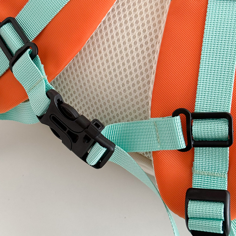 Dječji ruksak protiv gubitka s patchwork dizajnom, ultra lagan od Oxford materijala, nylon podstava i ergonomsko stražnji panel za učenike osnovne škole