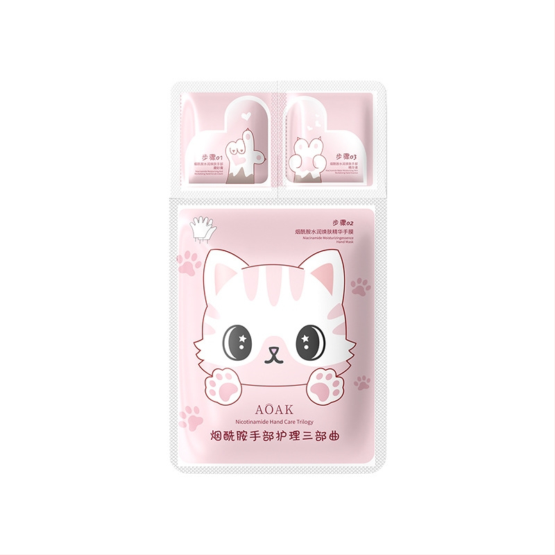 Nikotinamid kézmaszk kecsketejjel és rozmarin-kivonattal, hidratáló és fényesítő bőrtónus, 40 g