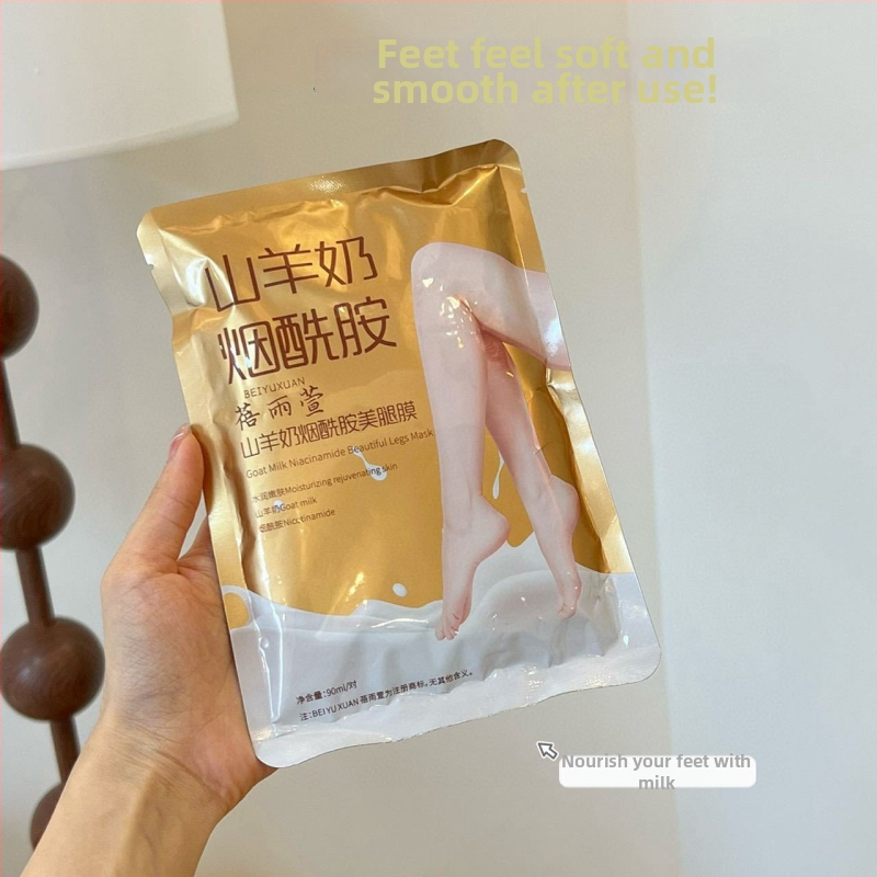 Nikotinamid kézmaszk kecsketejjel és rozmarin-kivonattal, hidratáló és fényesítő bőrtónus, 40 g