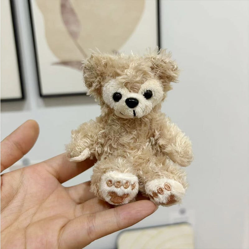 Αρκουδάκι plush κρεμαστό για διακόσμηση ζώνης αυτοκινήτου – καρτούν στυλ, 14+ ετών, υπερ-μαλακό κοντό βελούδινο ύφασμα, γέμισμα PP βαμβάκι, προσαρμοσμένα δείγματα