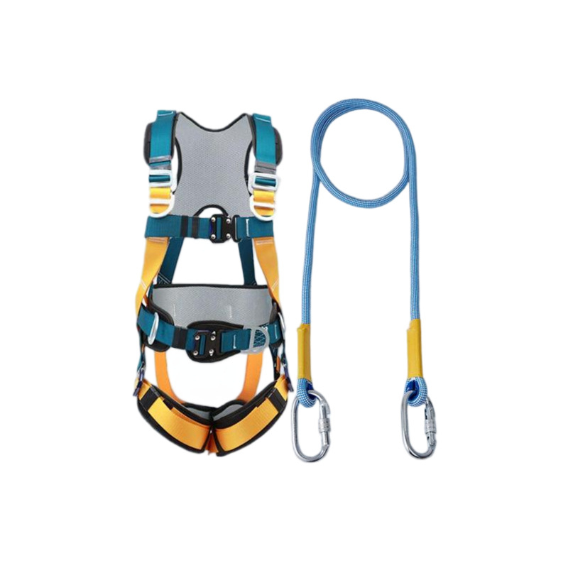 Longzhigu hamă de siguranță pentru corpul întreg cu sistem cu cinci puncte și cârlige duble (GB-2010)