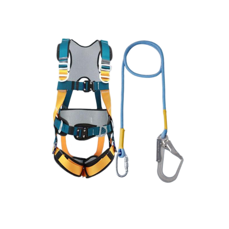 Longzhigu hamă de siguranță pentru corpul întreg cu sistem cu cinci puncte și cârlige duble (GB-2010)