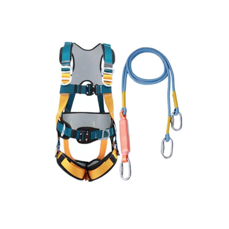 Longzhigu hamă de siguranță pentru corpul întreg cu sistem cu cinci puncte și cârlige duble (GB-2010)