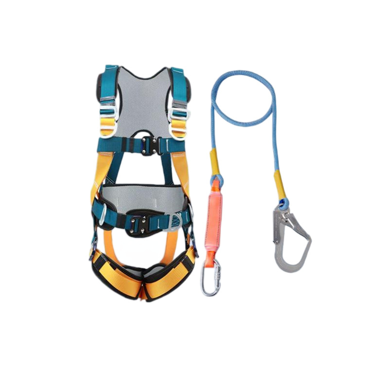 Longzhigu hamă de siguranță pentru corpul întreg cu sistem cu cinci puncte și cârlige duble (GB-2010)