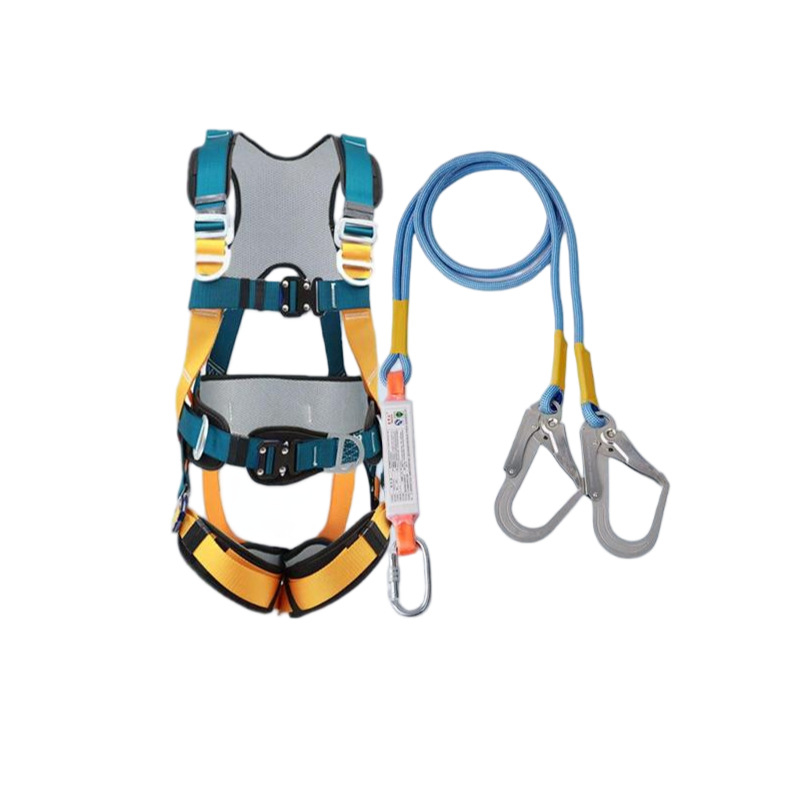 Longzhigu hamă de siguranță pentru corpul întreg cu sistem cu cinci puncte și cârlige duble (GB-2010)