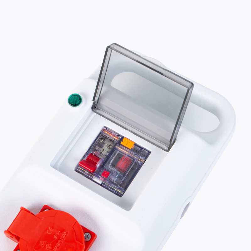 Портативна трифазна индустриална кутия за контакти — ABS корпус, CE сертифициран, серия ABS с лека индустриална кутия за контакти