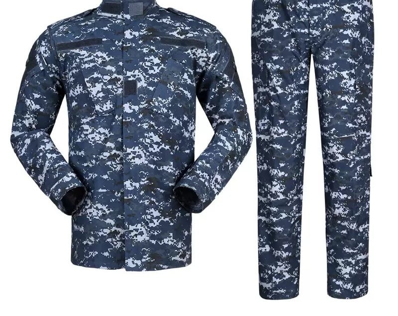ACU второ поколение тренировъчен костюм с камуфлаж, унисекс за възрастни – дишаща памучно-смесена материя, износоустойчива, камуфлажен модел