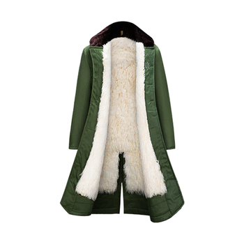 Στρατιωτικό παλτό με κουκούλα, αδιάβροχο και ανθεκτικό στον άνεμο, με επένδυση τεχνητής γούνας και πλήρωση πολυεστερικού-βαμβακιού