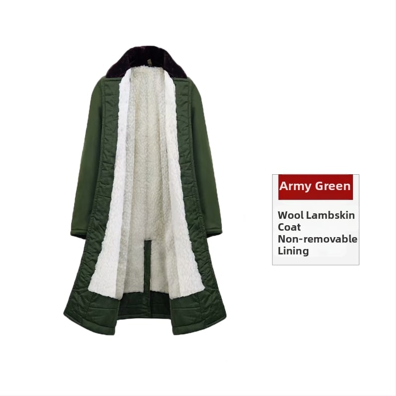 Στρατιωτικό παλτό με κουκούλα, αδιάβροχο και ανθεκτικό στον άνεμο, με επένδυση τεχνητής γούνας και πλήρωση πολυεστερικού-βαμβακιού